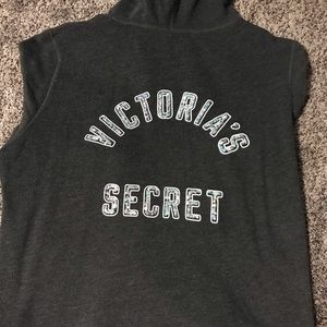 victoria’s secret full zip hoodie size lg